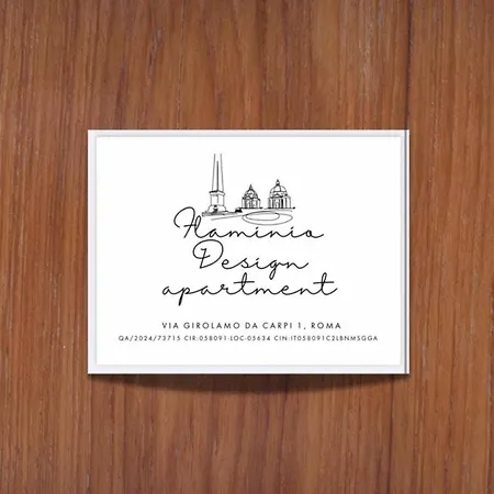 아파트 Flaminia Design - Gr 로마